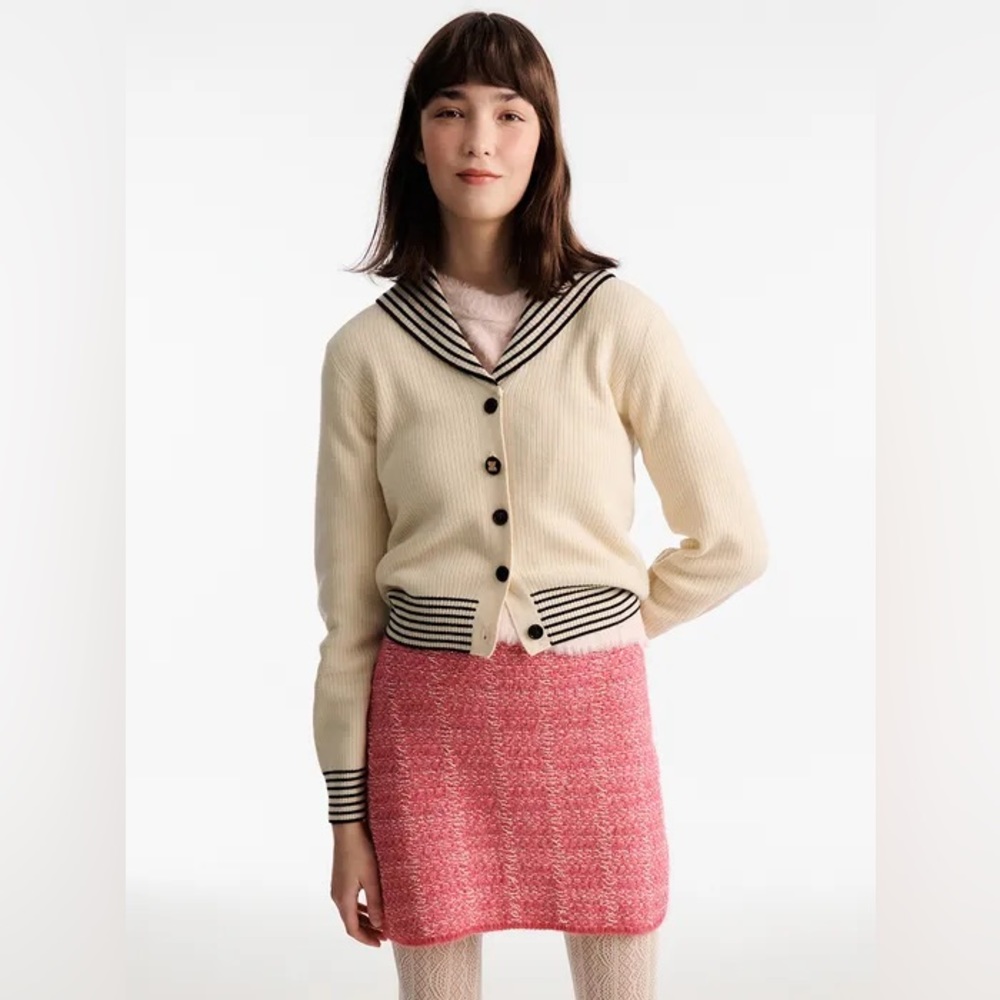 EENK Cardigan, S, Cream